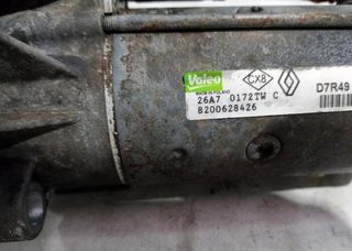 Motor arranque 8200628426 renault scenic ii 112907