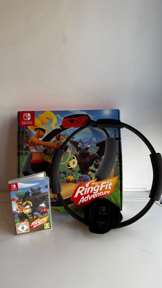 Nintendo Switch + Juegos + Pack Ring Fit Adventure