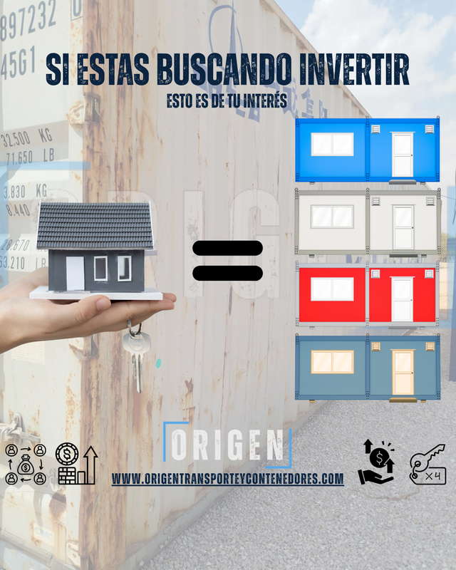 Contenedor 40’ para vivienda u oficina. Decide hoy
