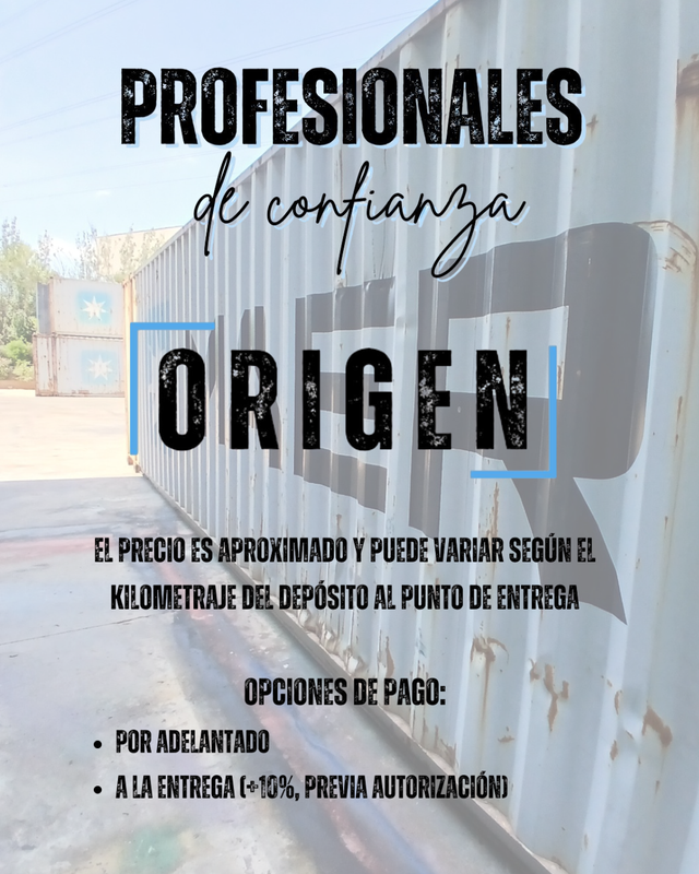 Contenedor 40’ para vivienda u oficina. Decide hoy