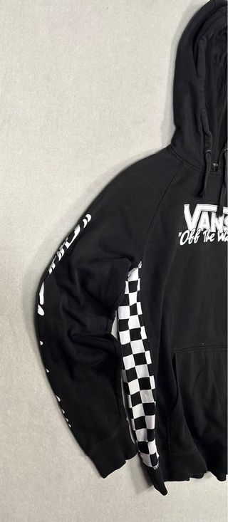 Sudadera Vans Off The Wall Negra Talla S