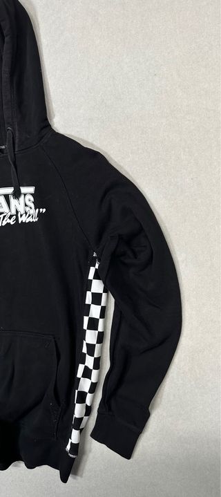 Sudadera Vans Off The Wall Negra Talla S