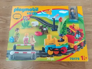 Playmobil Mi Primer Tren 1.2.3 (36 piezas)