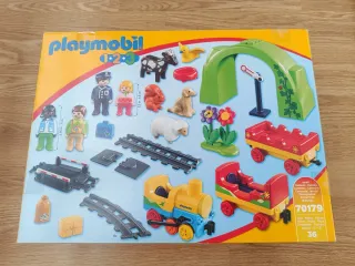Playmobil Mi Primer Tren 1.2.3 (36 piezas)