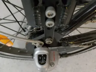 Bicicleta Eléctrica Plegable Negra