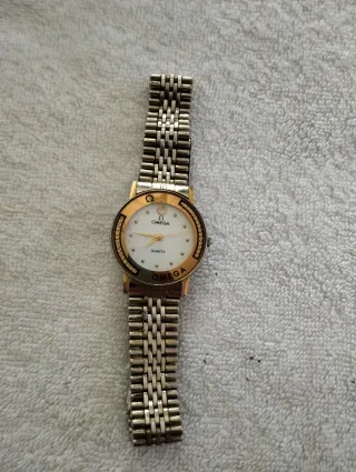 Orologio Omega Quartz Donna Oro Argento