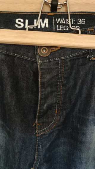 TALLA 46 PANTALÓN VAQUERO CON MUY POCO USO