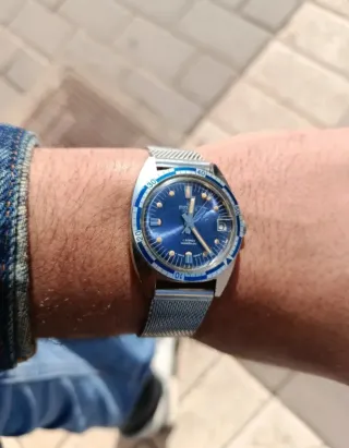 Orologio meccanico vintage Potens Prima anni '60