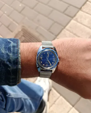 Orologio meccanico vintage Potens Prima anni '60