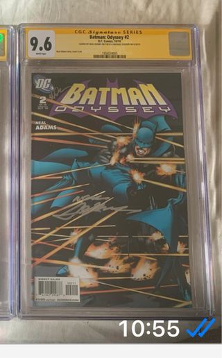 Batman odysey numero dos,doble firma!!!