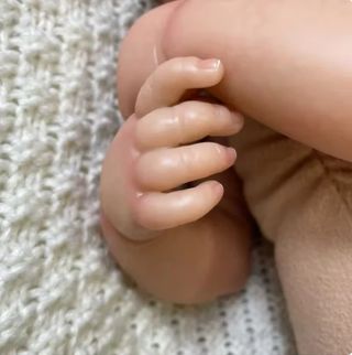 Muñeca Bebé Reborn Silicona Vinilo 50cm