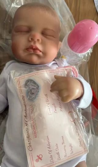 Muñeca Bebé Reborn Silicona Vinilo 50cm