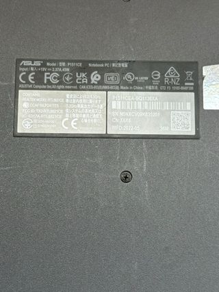 Ordenador Asus Vivobook X515EA i5 Gris/Plata