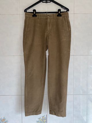 Pantalón Chino Massimo Dutti Caqui Talla 38