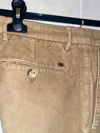 Pantalón Chino Massimo Dutti Caqui Talla 38