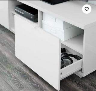 Mueble TV IKEA BYAS Blanco