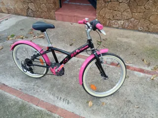 Bicicleta niña BTWIN JULIA rosa
