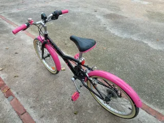 Bicicleta niña BTWIN JULIA rosa