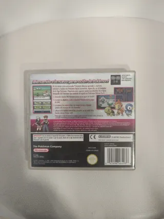 Caja y manual Pokémon Edición Perla