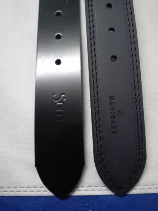 Set 2 Cinture Uomo Pelle Navigare