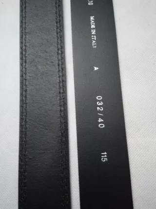 Set 2 Cinture Uomo Pelle Navigare