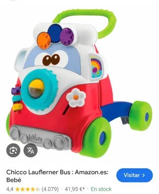Andador Chicco Bus Bebé