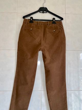 Pantalón chino Massimo Dutti marrón T.38
