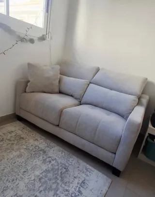 Sofá 3 plazas DIVANI GINO gris