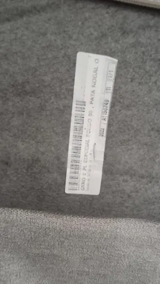 Sofá 3 plazas DIVANI GINO gris