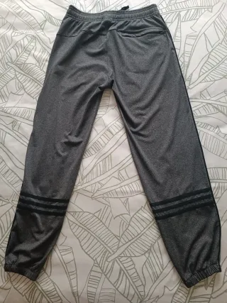 Pantalón Adidas Gris Unisex Nuevo
