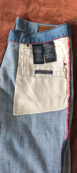 Pantalón vaquero Tommy Hilfiger azul Caballero
