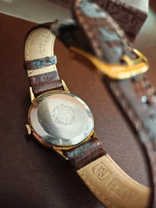 Reloj Duward Clásico Dorado y Marrón