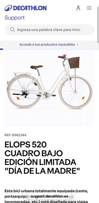 Bicicleta de paseo nueva a estrenar