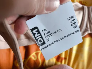 Sujetador DIM talla 105D