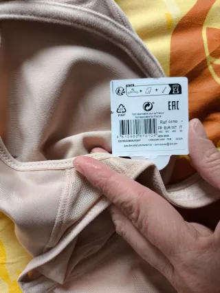 Sujetador DIM talla 105D