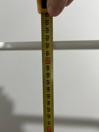 Burra perchero IKEA blanca