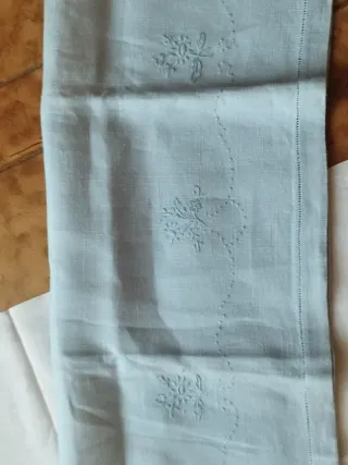 Asciugamani Lino Ricamati a Mano