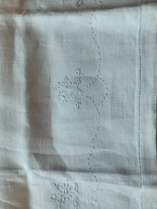 Asciugamani Lino Ricamati a Mano