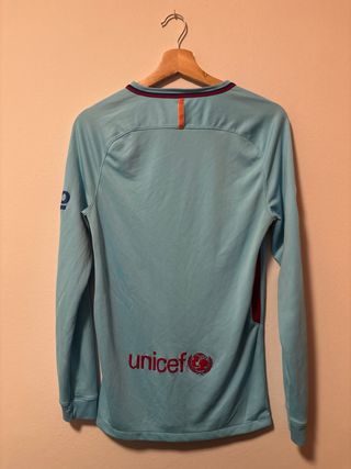 CAMISETA BARÇA FCB 2017 MANGA LARGA