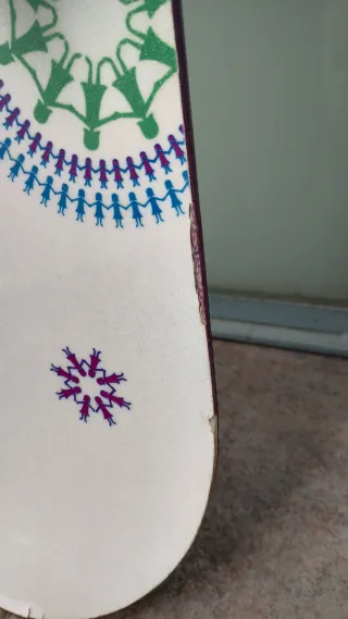 Tabla Snowboard Roxy 151cm + Fijaciones Flow