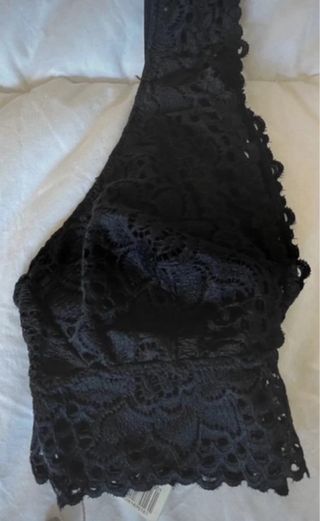 Sujetador encaje negro T S Énfasis