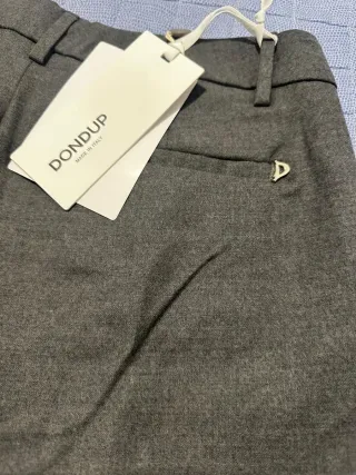 Pantaloni DONDUP grigio