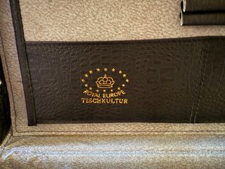 Juego Cubiertos Vintage Bañado en oro.