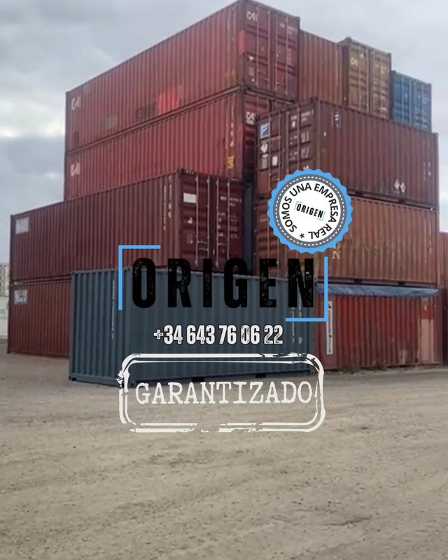 Contenedor 40' HC CW en Valencia