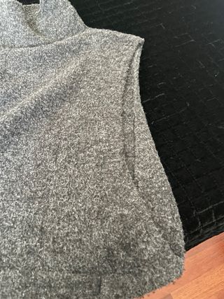 Systemaction Chaleco Gris Cuello Alto