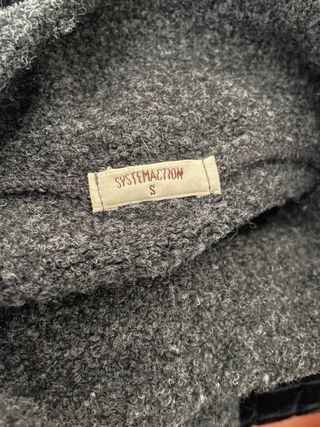 Systemaction Chaleco Gris Cuello Alto