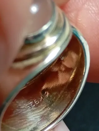 Anillo Plata Ley cuarzo rosa