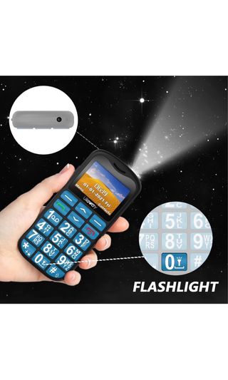 Teléfono Uleway para Mayores - Negro