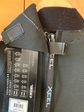 Neopreno XCEL NUEVO 5/4 Talla 14 / XS