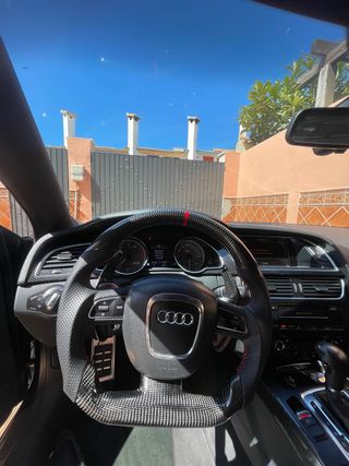 Volante Fibra Carbono Audi